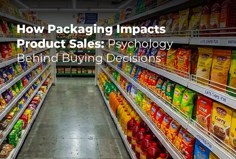 How Packaging Impacts Product Sales: Psychology Behind Buying Decisions