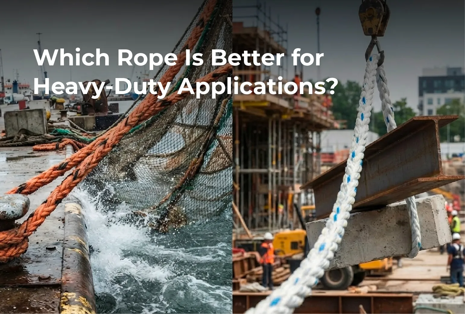 Which Rope Is Better for Heavy-Duty Applications?