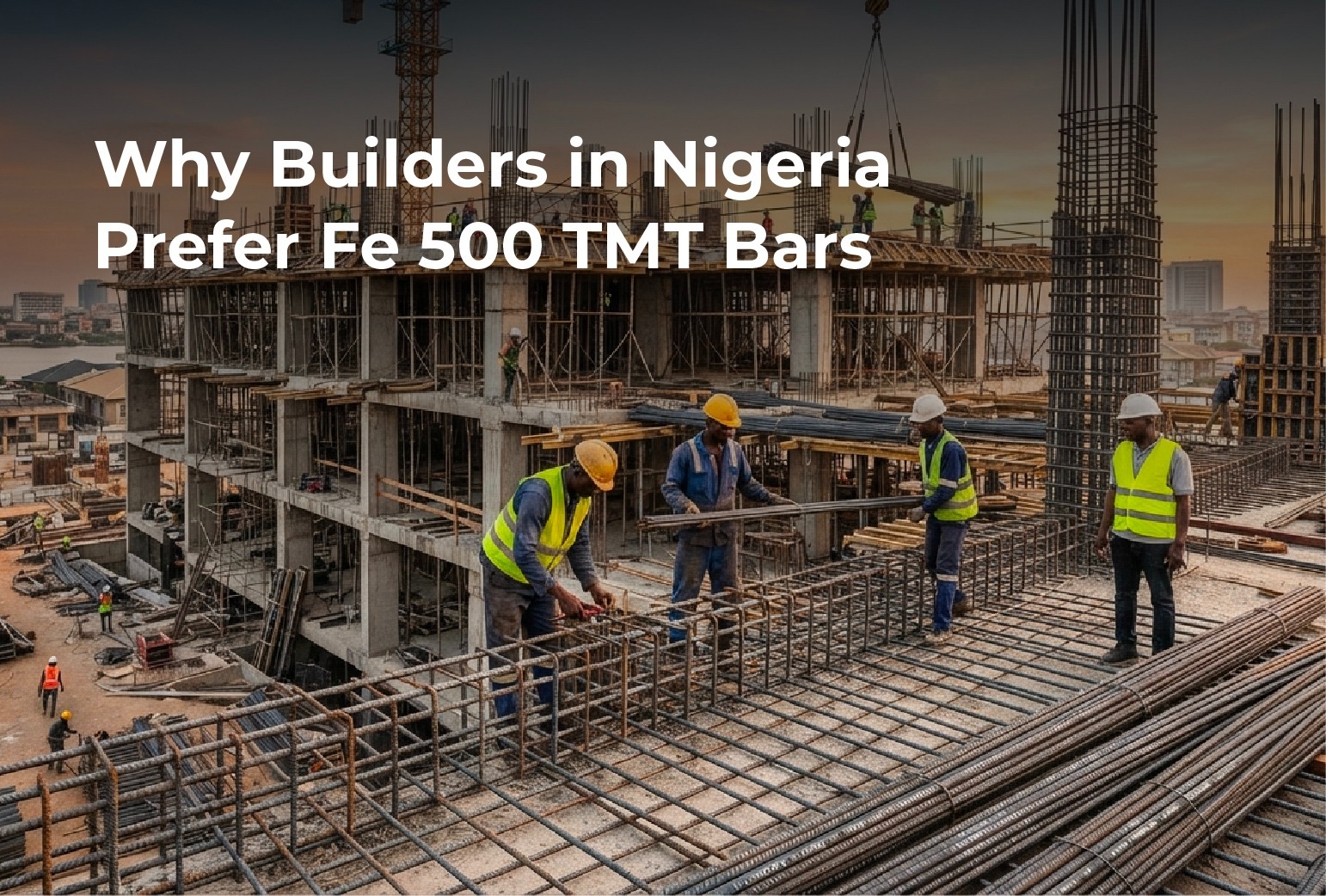 Why Builders in Nigeria Prefer Fe 500 TMT Bars